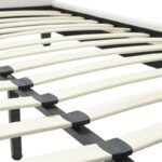 Κρεβάτι Nevil 150x200 PU χρώμα λευκό ματ - Image 6
