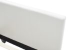 Κρεβάτι Nevil 100x200 PU χρώμα λευκό ματ - Image 5
