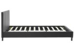 Κρεβάτι Nevil 150x200 PU χρώμα μαύρο ματ - Image 5