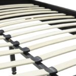 Κρεβάτι Nevil 150x200 PU χρώμα μαύρο ματ - Image 6