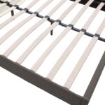 Κρεβάτι Nevil 150x200 με ύφασμα χρώμα ανθρακί - Image 8