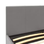 Κρεβάτι Norse pu γκρι ματ με αποθηκευτικό χώρο 160x200εκ - Image 6