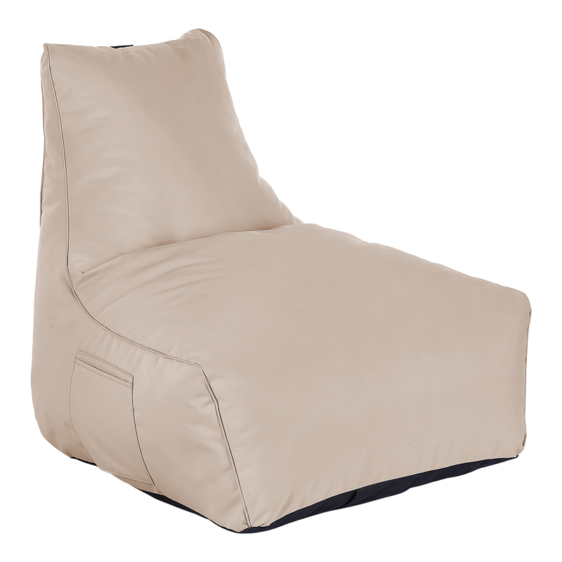 product_pako_020-000018 Πουφ ξαπλώστρα επαγγελματικό Leverian αδιάβροχο σε μπεζ απόχρωση 76x82x65εκ - Image 1