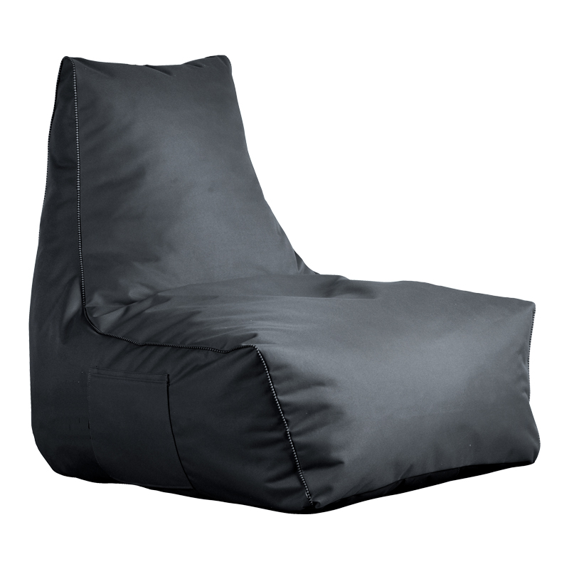 product_pako_020-000019 Πουφ ξαπλώστρα επαγγελματικό Leverian αδιάβροχο σε ανθρακί απόχρωση 76x82x65εκ - Image 1