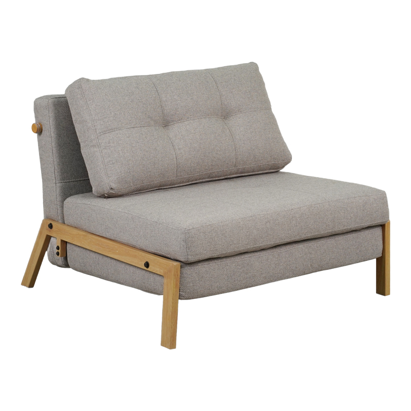 product_pako_024-000052 Πολυθρόνα-κρεβάτι Fancy ύφασμα σε μπεζ απόχρωση με φυσικό πόδι 95x98x70εκ - Image 1