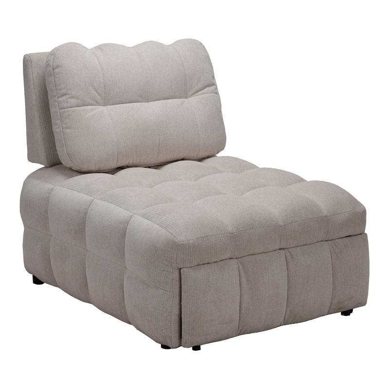 product_pako_024-000057 Πολυθρόνα-κρεβάτι Jelica γκρι-μπεζ ύφασμα 88x110x86εκ - Image 1