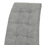Καρέκλα Darrell PU antique γκρι-βάση χρωμίου - Image 6