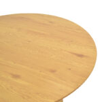 Τραπέζι Karulo mdf σε sonoma απόχρωση Φ120x76εκ - Image 4