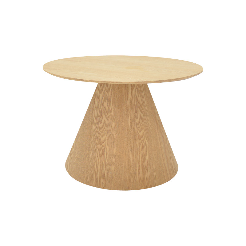 product_pako_029-000362 Τραπέζι σαλονιού Donda mdf-μέταλλο σε sonoma απόχρωση Φ60x46εκ - Image 1