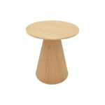 Βοηθητικό τραπέζι Donda mdf-μέταλλο sonoma Φ45x46εκ - Image 3