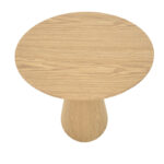 Tραπέζι Donda mdf sonoma Φ100x76εκ - Image 3
