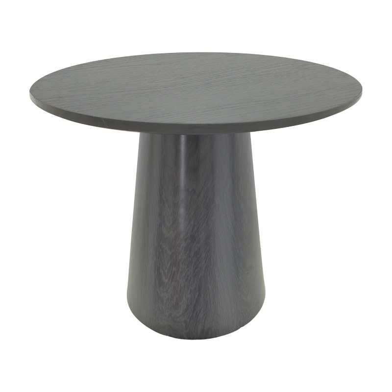 product_pako_029-000368 Tραπέζι Donda mdf μαύρο Φ100x76εκ - Image 1