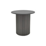 Tραπέζια σαλονιού Dovel mdf-μεταλλο σετ 2τεμ. μαύρο - Image 3