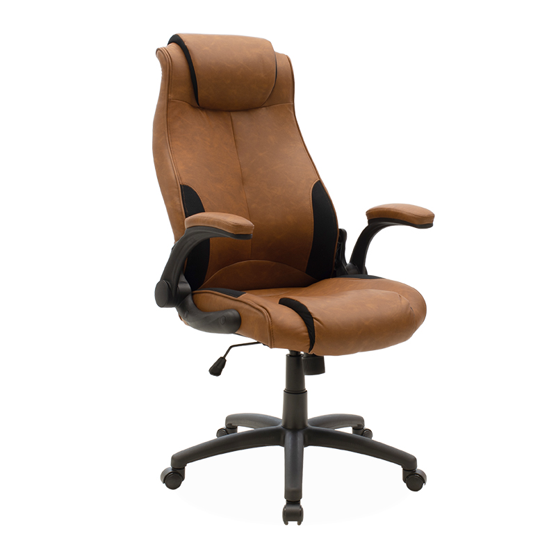 product_pako_033-000013 Καρέκλα γραφείου διευθυντή Bear pu ταμπά antique-μαύρο - Image 1