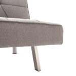 Καναπές-κρεβάτι Travis 3θέσιος ύφασμα γκρι 175x83x74εκ - Image 7