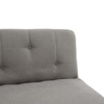 Καναπές-κρεβάτι Breathe ύφασμα γκρι 167x77x73εκ - Image 6
