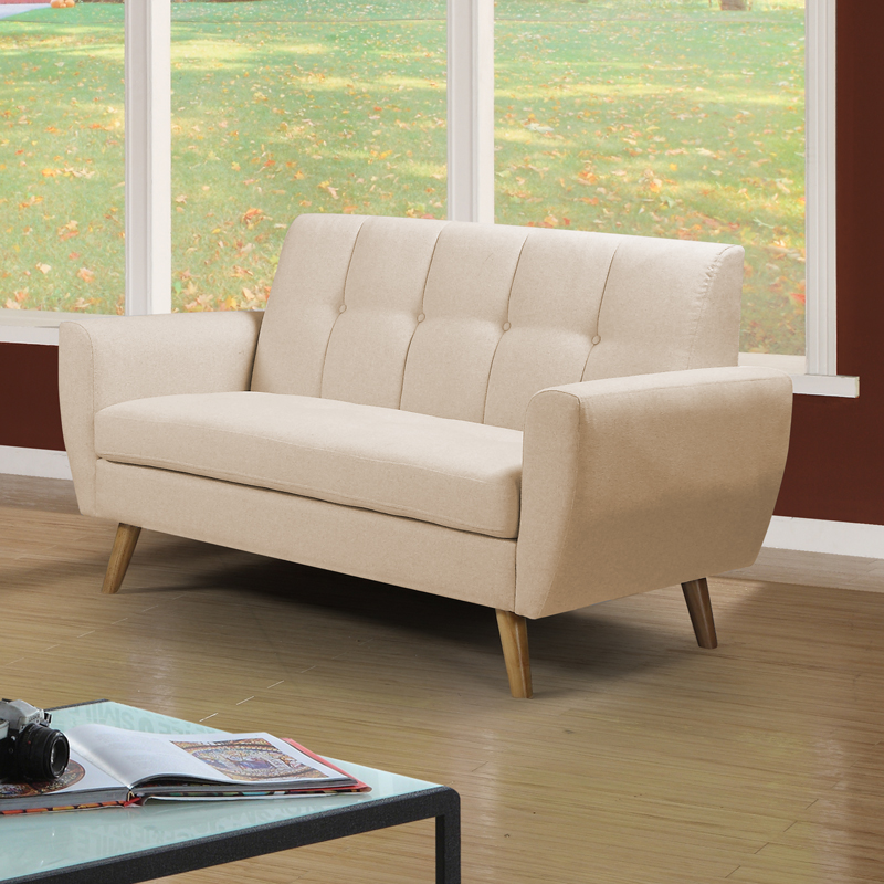product_pako_035-000075 Καναπές Decency 2θέσιος ύφασμα μπεζ 149x75x86εκ - Image 1