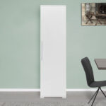 Στήλη Diamond1 λευκό gloss 50x35x187εκ - Image 5