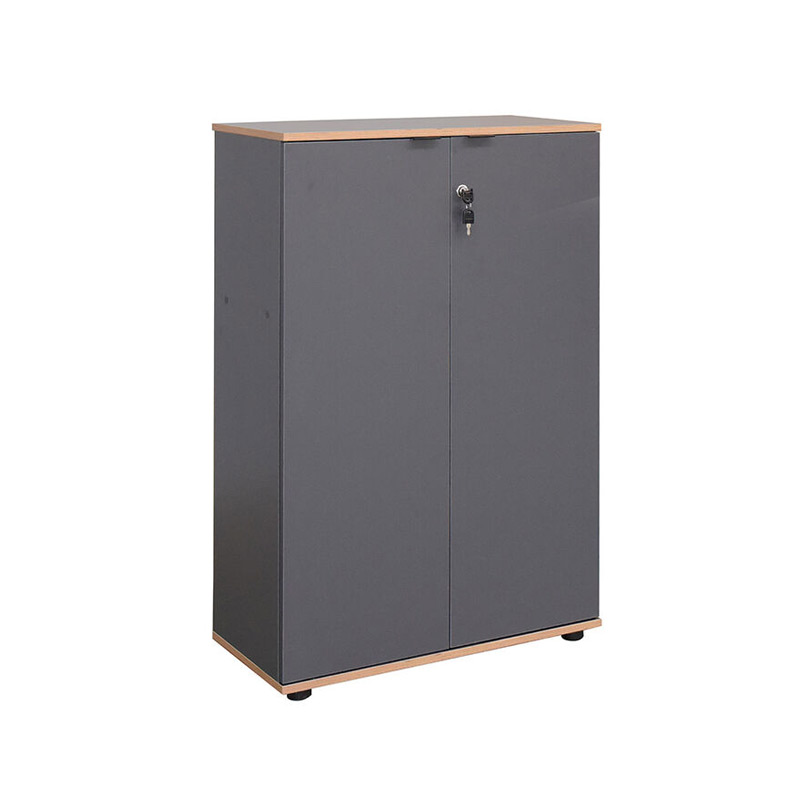 product_pako_039-000207 Ντουλάπι γραφείου Taker Ι σε ανθρακί απόχρωση 72x34x109εκ - Image 1