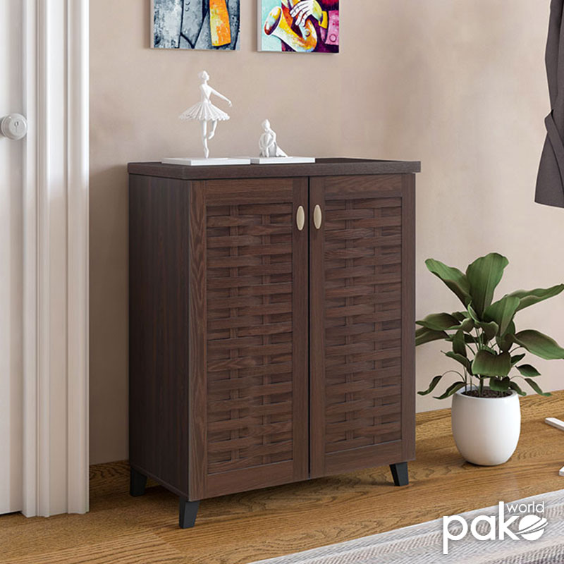 product_pako_049-000003 Παπουτσοθήκη-ντουλάπι MANTAM 12 ζεύγων χρώμα καρυδί 78x40x92εκ - Image 1