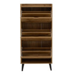 Παπουτσοθήκη Thelma 12 ζεύγων oak 60x23.8x131.6εκ - Image 5