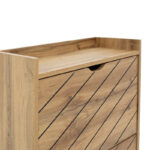 Παπουτσοθήκη Thelma 12 ζεύγων oak 60x23.8x131.6εκ - Image 6