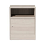 Κομοδίνο Foly με ένα ντουλάπι γκρι oak 40x40x50εκ - Image 3
