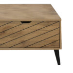 Τραπέζι σαλονιού Thelma oak μελαμίνης 120x60x41.6εκ - Image 3