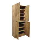 Παπουτσοθήκη-ντουλάπι Kebell σε oak απόχρωση 71x41.5x180.4εκ - Image 3