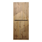 Παπουτσοθήκη-ντουλάπι Kebell σε oak απόχρωση 71x41.5x180.4εκ - Image 4