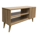 Έπιπλο τηλεόρασης Orianne σε sonoma απόχρωση 90x32x46εκ - Image 2
