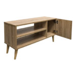 Έπιπλο τηλεόρασης Orianne σε sonoma απόχρωση 90x32x46εκ - Image 3