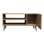 Έπιπλο τηλεόρασης Orianne σε sonoma απόχρωση 90x32x46εκ - Image 4