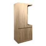 Έπιπλο εισόδου Feby sonoma 80x50.5x190εκ - Image 3