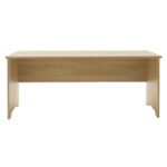Γραφείο εργασίας επαγγελματικό Amazon χρώμα sonoma 180x75x75εκ - Image 4