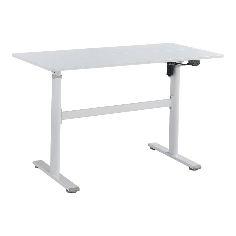 product_pako_069-000063 Γραφείο εργασίας με ρυθμιζόμενο ύψος Karla λευκό 120x60x72/115εκ - Image 1