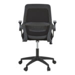 Καρέκλα γραφείου Reji mesh ύφασμα μαύρο 58x60x89-99εκ - Image 5
