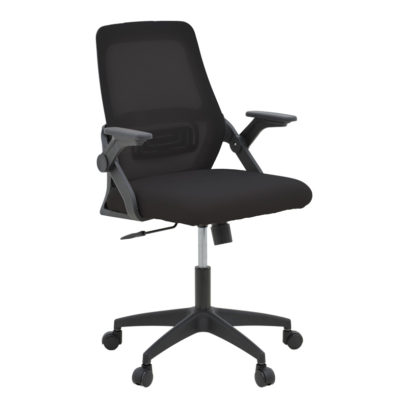 product_pako_069-000092 Καρέκλα γραφείου Reji mesh ύφασμα μαύρο 58x60x89-99εκ - Image 1