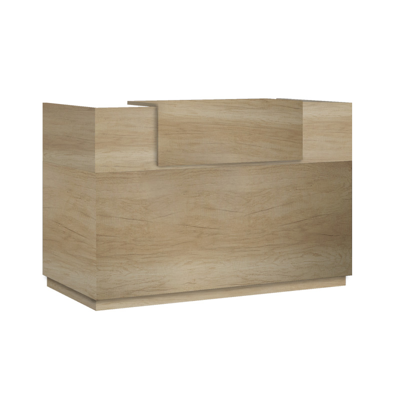 product_pako_069-000099 Γραφείο reception Lotus σε χρώμα φυσικό 140x70x110εκ - Image 1