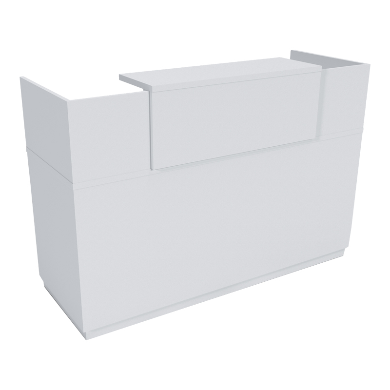 product_pako_069-000104 Γραφείο reception Lotus σε λευκή απόχρωση 180x70x110εκ - Image 1