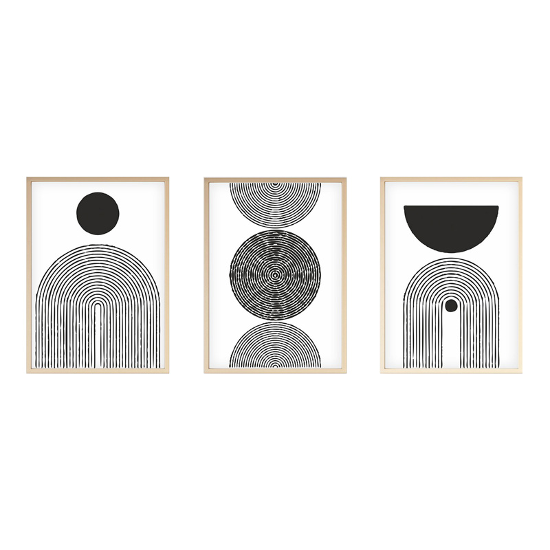 product_pako_071-001574 Πίνακας σε καμβά Serchie τρίπτυχος με ψηφιακή εκτύπωση 30x3x40εκ - Image 1