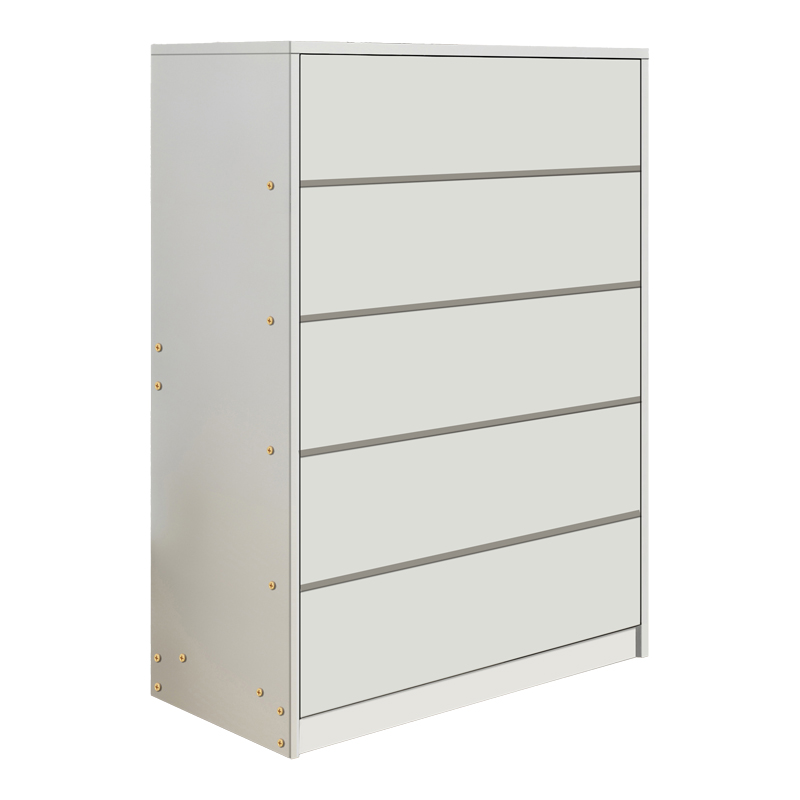 product_pako_072-000110 Συρταριέρα Kuanger mdf σε λευκή απόχρωση 80x40x109εκ - Image 1