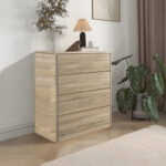 Συρταριέρα Kuanger mdf σε φυσική απόχρωση 80x40x89εκ - Image 2