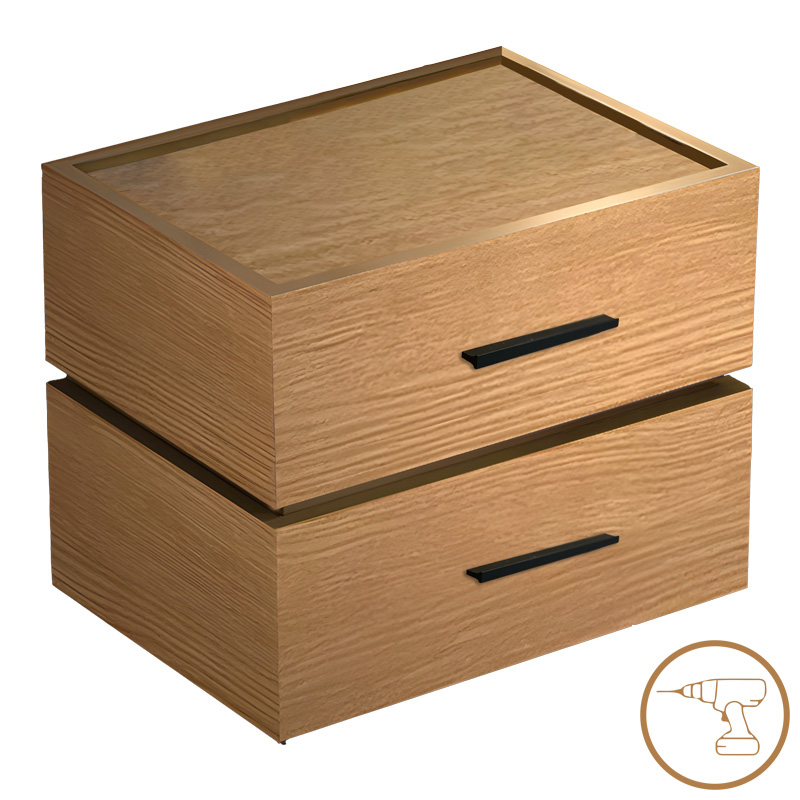 product_pako_072-000140 Κομοδίνο Sonlen mdf σε oak απόχρωση 60x40x44.5εκ - Image 1