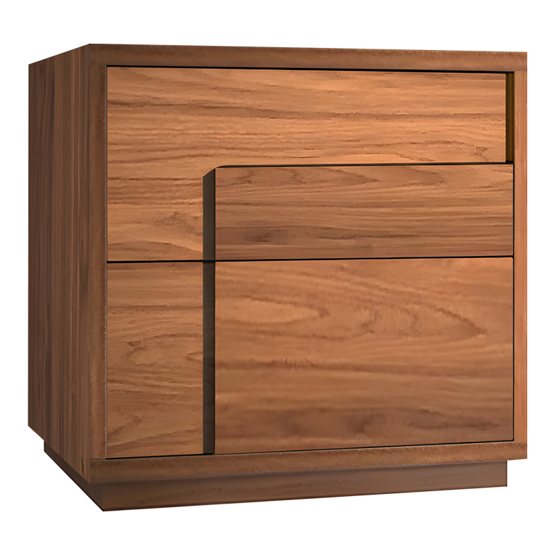 product_pako_072-000143 Κομοδίνο Inget mdf σε καρυδί απόχρωση 50x40x48εκ - Image 1