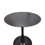 Τραπέζι Balou I sintered stone σε μαύρο μαρμάρου Φ70x74εκ - Image 3
