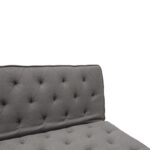 Καναπές - κρεβάτι Marco 3θέσιος με γκρι ύφασμα 180x80x80εκ - Image 8