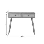 Κονσόλα Oslo sonoma 100x29x81εκ - Image 6