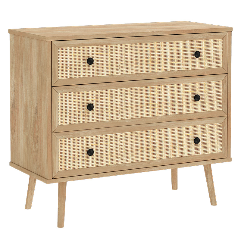 product_pako_086-000003 Συρταριέρα Oslo 3ων συρταριών sonoma 90x39x79εκ - Image 1