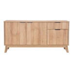 Μπουφές Hamea mdf σε φυσική απόχρωση 150x39,5x73εκ - Image 3